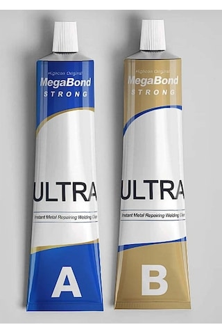 Megabond Çift Karışım Soğuk Kaynak Macun Yapıştırıcı 20Gr