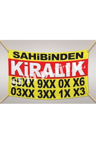 Sahibinden Kiralık Branda-Afiş-Pankart Avrupa Yırtılmaz Branda
