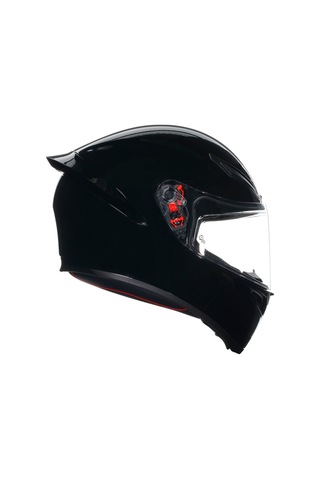 Agv Kask/k1 S Mono Mono Black Parlak