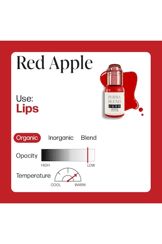 Perma Blend Luxe Red Apple Kalıcı Makyaj Dudak Pigmenti 15ml