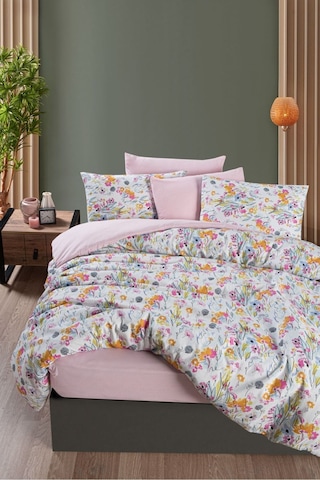 Mystory Home Lastikli Çarşaflı Tek Kişilik Nevresim Takımı Lily