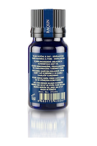 Raqun Aromaterapı Çay Ağacı Uçucu Yağı 10 Ml Karışık