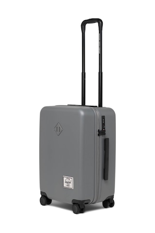 Herschel Heritage Hardshell Darbeye Dayanıklı Tekerlekli Kabin Boy Valiz 43 L Koyu Gri