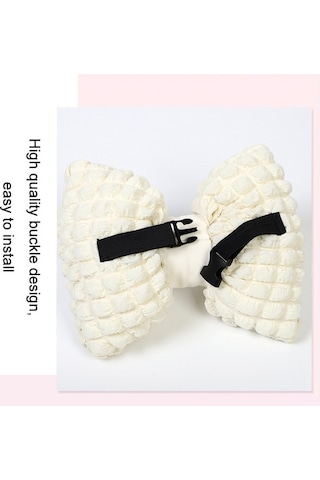 Wondernest Araba Koltuğu Nefes Alabilen Rahat Puf Yastık Döşemesi, Kafalık Pembe