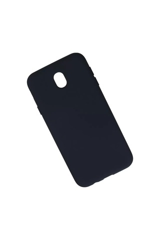 Mey Najmaddin Samsung Galaxy Uyumlu J7 Pro / J730 Kılıf Nano İçi Kadife Silikon - Lacivert Najmaddin Diğer