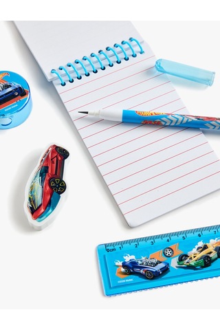 Koton Hot Wheels Lisanslı Kırtasiye Seti Mavi 7wak70343aa