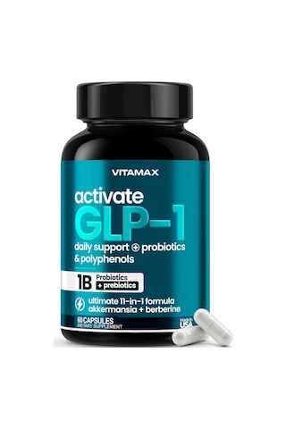 Glp-1 Support 1billion Probiotics +prebiotics -11 İn 1 Akkermensia + Berberine 60 Caps.
