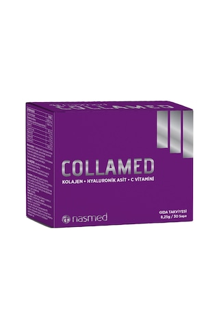Nasmed Collamed Collagen 825gram 30'luk Saşe Takviye Edici Gıda