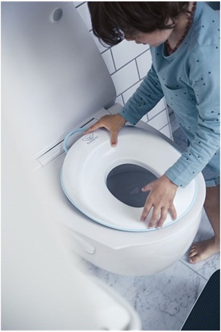 BabyBjörn Klozet Adaptörü White / Black