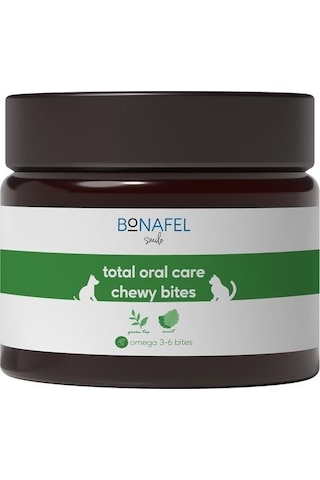 Bonafel Köpekler İçin Ağız Sağlığı Çiğneme Tableti 100 G 50 Tablet
