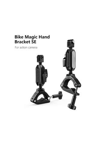 Leezsing Bisiklet Kamera Tutucu - 360 Dönebilir Çift Toplu, Gopro Ve Telefonlar İçin Sabitleme Aparatı