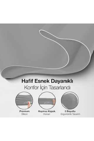 Bone Silikon Yüzme Bonesi Sb01 Gümüş Mavi
