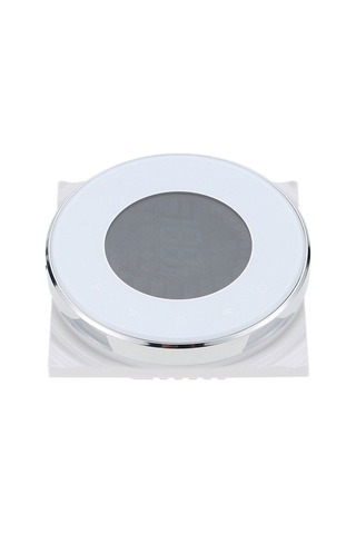 Padalink Beyaz Dairesel Dokunmatik Ekranlı Klima Kontrol Paneli - Fan Ve Valf Kontrolü, 0.5 C Doğruluk, 95-240v