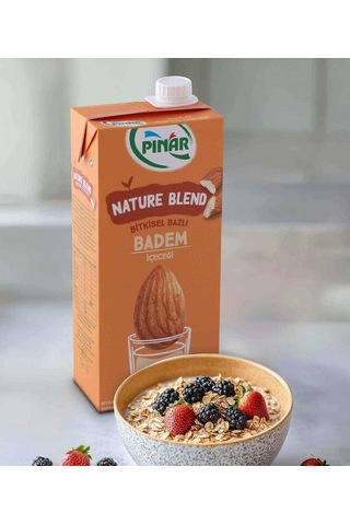 Pınar Nature Blend Bitkisel Bazlı Badem İçeceği 1 Lt X 6 Adet