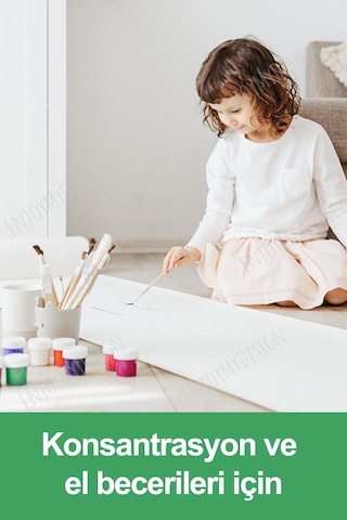 Melolisa Deniz Yaşamı Ve Su Altı Temalı Bebek, Kreş Ve Çocuk Aktivite Ve Boyama Rulosu - Kids Coloring Roll