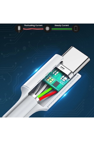 Type-c Hızlı Şarj Kablosu 25w 1 Metre
