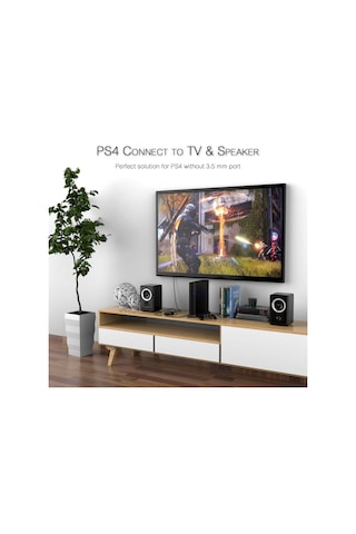 Hdmi To Hdmi Optik Stereo 2.0 4K Ayırıcı Çevirici 4365P Dönüştürü