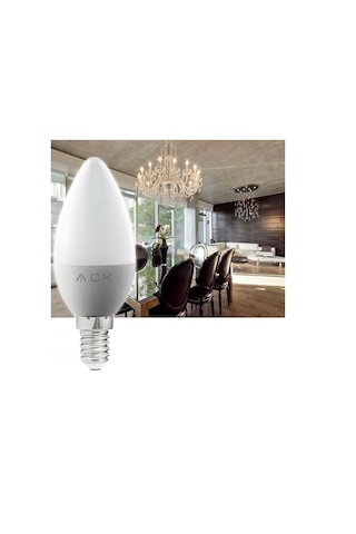 Ack Aa09-00513 5W Buji Led Ampul 6500K Beyaz E14
