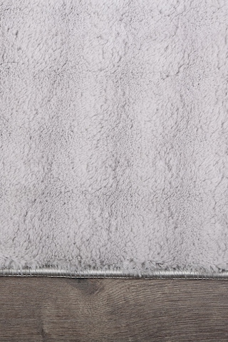 Bubble Gri Büyük Ebat 2'li Banyo Paspas Seti Kaymaz Tabanlı Yıkanablir Klozet Takımı Gri