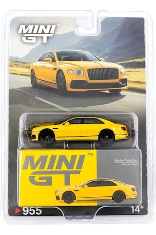 Mini Gt 1/64 Bentley Flying Spur Monaco Yellow Sarı