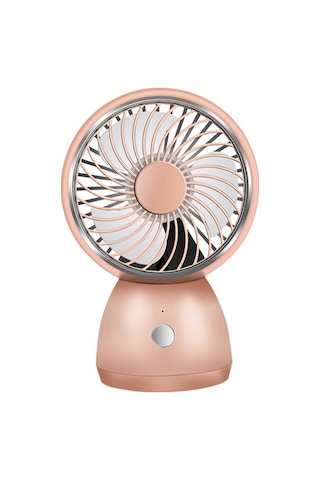 3 Hız Taşınabilir Hava Soğutma Fanları Usb Masaüstü Mini Fan Ayarlanabilir Kafa Hava Soğutucu Ofis Ev Seyahat Için, Pembe 7768 Renkli