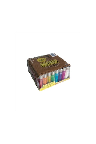 Clipper Renkli Micro Taşlı Çakmak 48 Adet 0939
