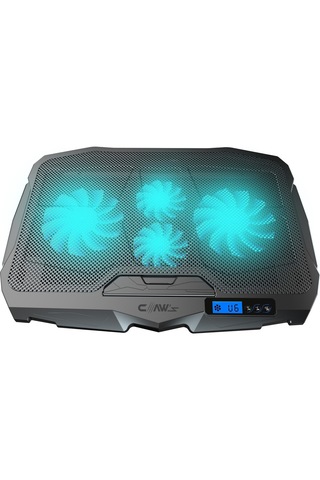 Tornado 4x Turbo Led Fan 6 Farklı Kademeli Lcd Ekran Notebook Soğutucu.