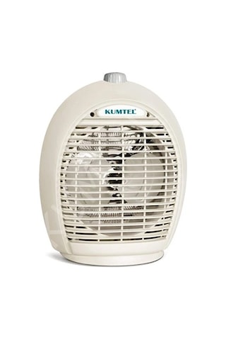 Kumtel LX-6331 2000 W Fanlı Isıtıcı Krem