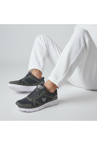 Ispartalılar 2065 Ortopedik Taban Günlük Unisex Spor Ayakkabı Kadın Erkek Spor Ayakkabı Füme