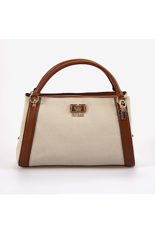 Guess Kadın El Çantası Hwag9719070 Krem