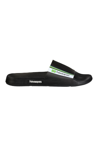 Havaianas Slide Brasil Black Erkek Terlik-4761 Siyah