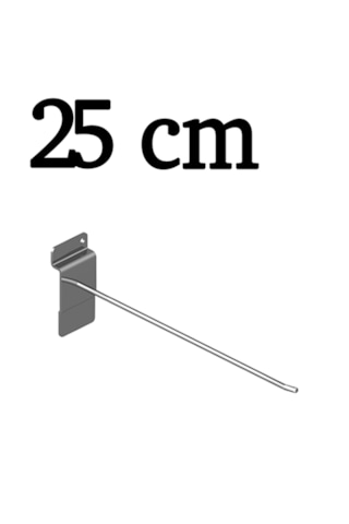 80 Adet 25 Cm Kanallı Pano Kancası, Bijuteri, Aksesuar Askı