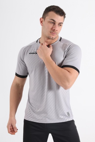 Diadora Elite Antrenman T-Shirt Gri