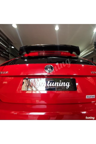 Skoda Rapid Spoiler, Küçük DTM, Universal Kanat Votex Piano Black