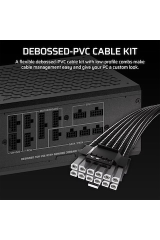 Corsaır Hx1500i Shıft 1500w 80+ Platinum 140mm Atx 3.1 Pcıe 5.1 Full Modüler Fanli Psu