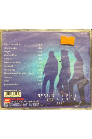 Plak Değildir Cd Dir Cd Destur Deli Bu Dünya Açılmamış Jelatini