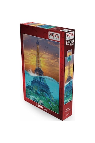 Nova 1500 Parça Fantastik Eyfel Kulesi Mini Puzzle