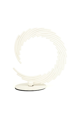 Begüsa Bakü Metal Aksesuar Biblo 18 Cm Beyaz