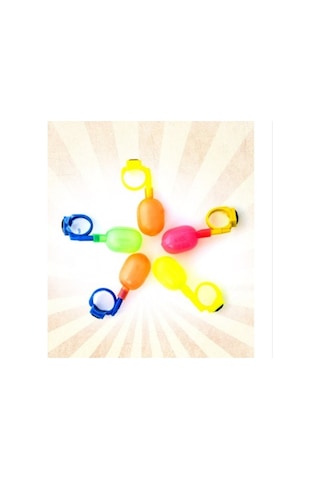 10 Adet Nostalji Oyuncak Yüzük Su Fışkırtma Oyuncak Su Yüzüğü Şaka Yüzük