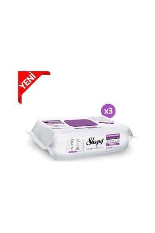 Sleepy Easy Clean Orkide Bahçesi Yüzey Temizlik Havlusu 100' Lü X 3 Tekli