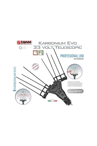 Zanon Karbonium Evo Zeytin Hasat Zeytin Silkme Makinesi 33W