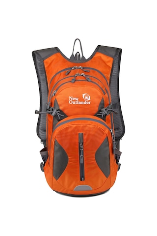 Neevoyu 20l Outdoor Spor Sırt Çantası, Bisiklet-snowboard-yürüyüş İçin, Su Torbası Tasarımı, Oranj Rengi Turuncu