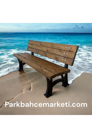 Kompozit Oturma Bankı Dış Mekân İçin Dayanıklı Park Bankı-224