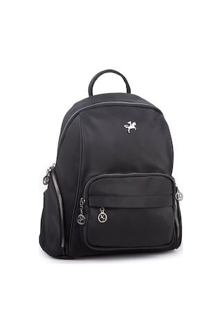 Nas Bag Kadın Çok Cepli Sırt Çantası En :30cm X Boy:34 Siyah Buzzy