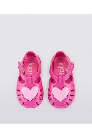 Igor Tobby Gloss Love S10271 Kız Çocuk Sandalet Fuşya