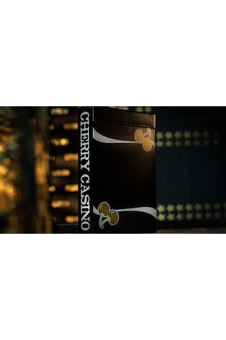 Bicycle Cherry Casino Monte Carlo Black And Gold Premium Oyun Kağıdı İskambil Kartları Destesi