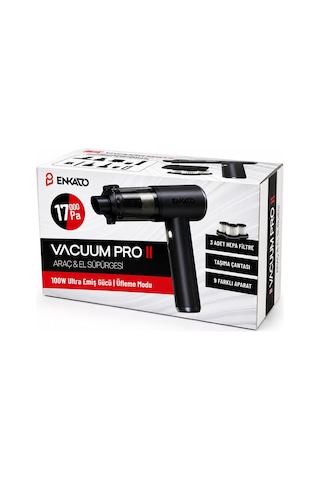 Enkado Ekd-sp10 El Tipi Basınçlı Hava Üfleme Ve Araç Süpürge Makinesi 100w 2ın1 17000pa 9 Başlık