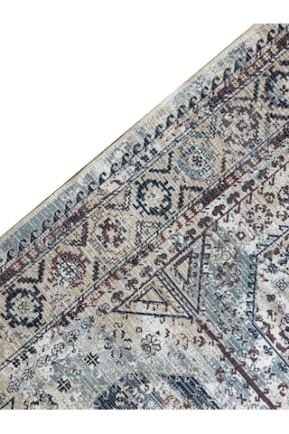 Modern Şönil Eskitme Desenli Dokuma Taban Dekoratif Halı Kilim Yolluk Dijital Baskı Halı Yıkanabilir