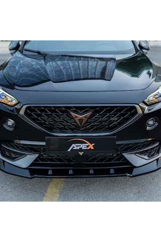 Cupra Formentor 2020-2024 Makyajsız Kasa Ön Tampon Eki Lip Piano Black