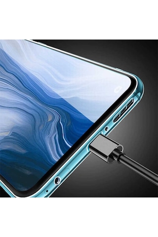 Oppo Reno 2 Kılıf Şeffaf Süper Silikon Kılıf Renksiz